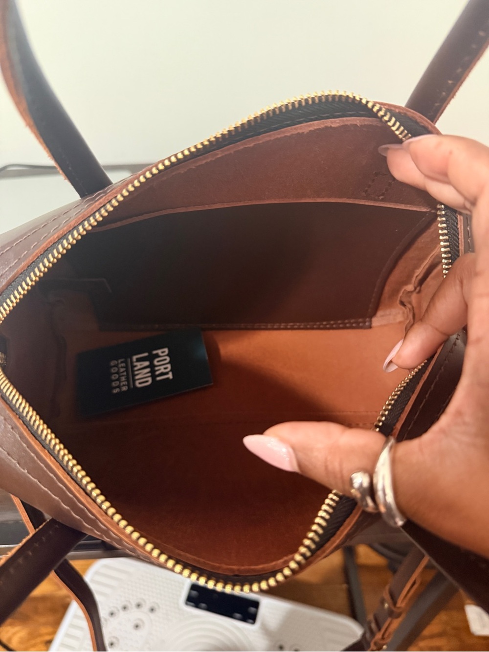 Portland Leather Sloan bag premium Grizzly - Picture 3 of 6